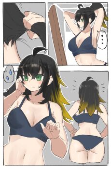 1girl absurdres bra dougaku_(passionpit777) highres s-force_rappa_chiyomaru s:p_little_knight tagme underwear yu-gi-oh!