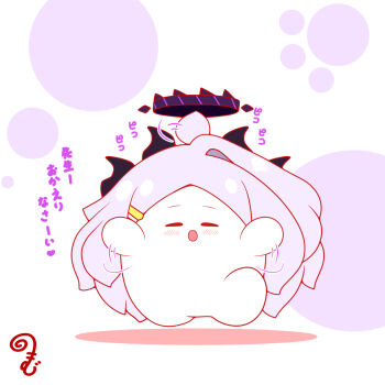 Rule 34 | :d, afterimage, ahoge, ahoge wag, blue archive, blush, chibi, closed eyes, colored shadow, commentary request, expressive hair, facing viewer, full body, grey hair, hair ornament, hairclip, halo, highres, hina (blue archive), horns, kurukurumagical, long hair, open mouth, running, shadow, simple background, single hair intake, smile, solo, translation request, very long hair, white background