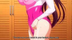 1boy 1girl 2022 20s against_wall ahegao animated anime_screenshot ass backboob bed black_hair bouncing_breasts breasts breasts_out brown_hair censored clothed_female_nude_male clothing_aside collarbone cousins covered_erect_nipples cum cum_in_pussy cumdrip doggystyle eye_contact from_behind garden_~takamine-ke_no_nirinka~ hair_between_eyes hetero incest indoors large_breasts leaning_forward leg_up leotard leotard_aside long_hair looking_at_another looking_at_viewer looking_back nail_polish nipples nude one_eye_closed open_mouth penis pink_leotard ponytail sex sex_from_behind sidelocks sound standing standing_sex tagme takamine_sayuri thigh_grab thighs tomoya_(garden_~takamine-ke_no_nirinka~) tongue tongue_out vaginal video