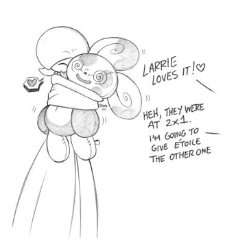 1girl @_@ artist_name bob_cut closed_eyes dress gardevoir gen_3_pokemon hair_over_one_eye heart highres hugging_doll hugging_object nintendo pokemon pokemon_(creature) signature simple_background spinda stuffed_toy superiordutchsauce white_background white_dress