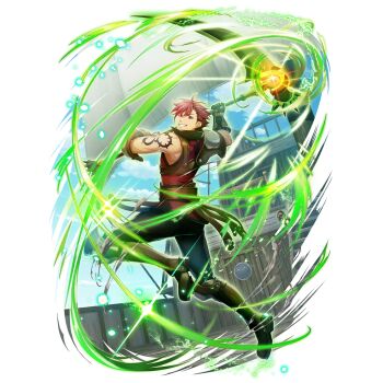 1boy arm_tattoo armor artist_request aura black_gloves black_pants black_shirt blue_sky brown_armor brown_gloves cloud cloudy_sky day elbow_gloves from_side frown full_body game_cg gloves greaves grey_armor grin hair_between_eyes holding holding_scythe incoming_attack jumping l&#039;arc_berg_sickle leather_loincloth light_particles loincloth looking_at_viewer male_focus messy_hair muscular muscular_male official_art open_mouth outdoors pants pauldrons poleyn red_eyes red_hair red_shirt sailing_ship scythe shin_guards shirt short_hair shoulder_armor simple_background single_pauldron sky sleeveless sleeveless_shirt smile solo standing swept_bangs tate_no_yuusha_no_nariagari tate_no_yuusha_no_nariagari_rerise tattoo transparent_background two-tone_armor two-tone_shirt underwear v-shaped_eyebrows vassal_scythe_(demon_dragon_scythe)_(tate_no_yuusha_no_nariagari) vassal_scythe_(tate_no_yuusha_no_nariagari)