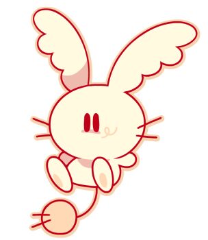 3d_background ambiguous_species chibi creature tail grindzone head_wings original whiskers wings