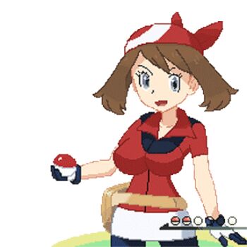 1boy 1girl alternate_breast_size_(larger) animated animated_gif artist_request ass back bandana bike_shorts blue_eyes brown_hair buttjob captured censored clothed_female_nude_male cum cum_on_body cum_on_lower_body cum_on_self dark-skinned_male dark_skin ejaculation eye_contact femdom from_behind gameplay_mechanics hairy half-closed_eyes heart heart-shaped_pupils hetero hip_focus huge_ass hypnosis interracial jiggle looking_at_another looking_at_viewer looking_back love_ball lowres may_(pokemon) medium_penis mind_control mosaic_censoring nintendo nude penis penis_awe pixel_art poke_ball pokemon pokemon_rse pov reverse_cowgirl_position rubbing sex_slave simple_background slave source_request straddling symbol-shaped_pupils tan thick_thighs thighs trembling user_interface veins veiny_penis wide_hips