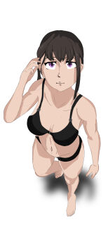 1girl absurdres en'en_no_shouboutai female_focus highres jkrol maki_oze no_nude smile solo