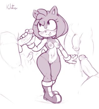 1girl 4boys alternate_breast_size amy_rose animal_ears artist_name bob_cut boots breasts closed_mouth erection full_body furry furry_female gloves hairband hand_up handjob highres kekitopu knee_boots licking_lips looking_at_another looking_to_the_side looking_up multiple_boys navel nipples nude penis precum short_hair short_tail sidelocks signature small_breasts smile solo_focus sonic_(series) standing stomach surrounded_by_penises tail testicles thick_thighs thighs tongue tongue_out uncensored veins veiny_penis white_background wide_hips