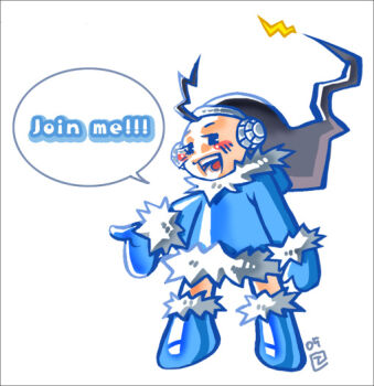 1girl archived_source arm_at_side black_hair blue_boots blue_dress blue_eyes blue_gloves blue_hood blush_stickers boots commentary commentary_request dalpot dress earmuffs egloo-tan egloos english_commentary full_body fur-trimmed_boots fur-trimmed_dress fur-trimmed_hood fur-trimmed_sleeves fur_sleeve_cuffs fur_trim gloves hair_up hood hood_down knee_boots korean_commentary legs_apart lightning_bolt_symbol long_hair looking_at_viewer open_mouth second-party_source signature simple_background solo speech_bubble standing tall_hair teeth tongue very_long_hair white_background winter_clothes