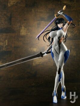 1girl breasts figure igawa_asagi large_breasts long_hair photo_(medium) taimanin_(series) taimanin_asagi