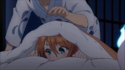 1boy 2010s 2018 3girls accidental_pervert animal_ears animated anime_screenshot ass ass_focus ass_grab assisted_exposure back barefoot bed bed_sheet bedroom bisexual_female black_eyes black_hair blue_eyes blue_fire blush bouncing_breasts breast_sucking breasts brown_hair butt_crack censored closed_eyes clothes_pull comforting crying embarrassed feet fire fuyuzora_kogarashi ghost ghost_girl grabbing_another&#039;s_breast grabbing_from_behind grey_hair groin groping hetero highres hug humiliation interior kneeling large_breasts legs looking_down lying medium_hair miyazaki_chisaki molestation multiple_girls nervous night nipples no_panties nose_insertion open_clothes open_robe panties panty_pull pink_panties red_hair robe saliva screaming sleep_molestation sleeping soles sound surprised sweat tagme tail tanuki tears toes top-down_bottom-up underwear undressing undressing_another video waking_up wardrobe_malfunction wavy_mouth white_hair yellow_eyes yunohana_yuuna yuragisou_no_yuuna-san yuri