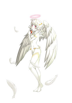 absurdres ancient arrow eden_(manga) eve female_focus heaven highres mythology nanatsu_no_bitoku nasse platinum_end virtue