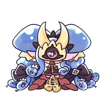 crown digimon digimon_(creature) mask medusamon snake snake_hair yagi_kiki