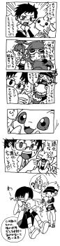 Rule 34 | absurdres, caprimon, crying, digimon, digimon tamers, gigimon, glasses, gummymon, highres, japanese text, kitagawa kenta, lee jianliang, makino ruki, marinangemon, matsuda takato, pokomon (digimon), pukamon, sad, shiota hirokazu, translation request