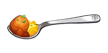 artist_request curry curry_rice food food_focus game_cg garnish nintendo no_humans official_art pokemon pokemon_swsh potato rice spoon third-party_source transparent_background
