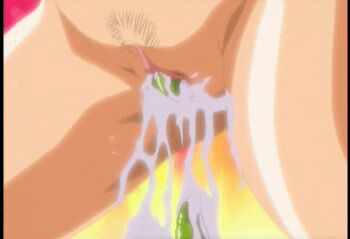 animated animated_gif giving_birth creature_inside injuu_gakuen_la_blue_girl injuu_gakuen_la_blue_girl:_fukkatsu_hen lowres parasite pussy pussy_juice uncensored what worm