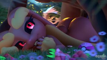 1boy 1girl 3d animated black_sclera bouncing_ass colored_sclera faceless faceless_male furry furry_female furry_with_non-furry gen_4_pokemon happy_sex hetero highres interspecies jewelry lopunny merengue_z moaning nature necklace nintendo pink_eyes pokemon pokemon_(creature) pokephilia prone_bone rabbit_ears rabbit_girl rabbit_tail sex sex_from_behind smile sound tongue tongue_out video