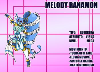 Rule 34 | 1girl, absurdres, digimon, digimon (creature), goggles, highres, malandra-parodias, musical note, one eye closed, oridigi, original, ranamon, smile, teeth, wide hips, wink