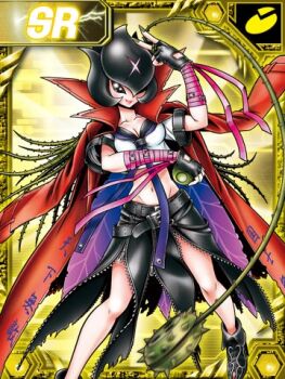 Rule 34 | 1girl, bancholilimon, banchou, delinquent, digimon, digimon (creature), digimon collectors, fairy, female focus, flower, monster girl, nail polish, official art, petals, plant girl, solo