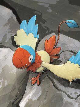 Rule 34 | archen, black eyes, claws, commentary request, day, fangs, gen 5 pokemon, highres, korean commentary, nintendo, no humans, open mouth, outdoors, pokemon, pokemon (creature), pokemon focus, solo, wldud9 9