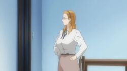 Rule 34 | 00s, 1boy, 1girl, 2009, age difference, animated, anime screenshot, blonde hair, blush, bow, bowtie, breasts, clothes lift, couch, cum, cum in pussy, cunnilingus, earrings, girl on top, glasses, jewelry, large breasts, lipstick, lowres, makeup, mature female, mitsuka misao, musuko no tomodachi ni okasarete, older female and younger male, oral, penis, pussy, pussy juice, school uniform, serimiya kazushi, sex, short hair, sitting, sitting on person, skirt, skirt around belly, skirt lift, sound, tagme, thighhighs, uncensored, vaginal, video