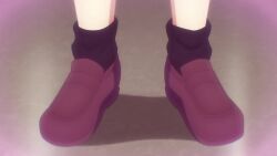 4girls animated anime_screenshot ass ayakashi_triangle black_choker black_hair black_jacket black_skirt blush bra breasts choker cleavage clothes_pull genderswap genderswap_(mtf) hair_between_eyes highres jacket kanade_suzu kazamaki_matsuri kazamaki_matsuri_(female) lips medium_breasts multiple_girls navel open_mouth panties purple_eyes red_eyes ribbon school_uniform shirt shirt_pull shoes short_hair shoulder_blades sidelocks skirt skirt_pull sound stomach tagme toba_yayoi tsukioka_lucy underwear undressing video white_bra white_hair white_panties white_shirt