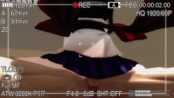 1boy 1girl 3d animated ass cowgirl_position cum cum_in_pussy cumdrip flaccid girl_on_top hetero maloxx1 mikumikudance_(medium) penis post_orgasm_torture skirt sound source_request straddling tagme touhoku_kiritan vaginal video voiceroid