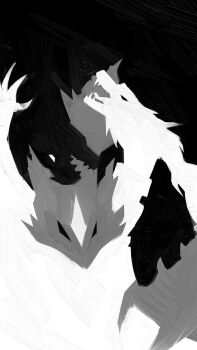 3others abstract black_eyes claws fangs gen_5_pokemon greyscale_with_colored_background highres kyurem legendary_pokemon monochrome multiple_others nintendo no_humans open_mouth pokemon pokemon_(creature) pokemon_bw pokemon_bw2 pokemon_focus reddove14 reshiram silhouette tongue white_eyes zekrom