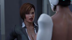 1futa 2girls 3d android animated ass audible_speech bouncing bouncing_breasts breasts brown_hair closed_eyes clothed_sex crossover cum cum_in_pussy cumdrip cyborg dark-skinned_female dark_skin dead_or_alive domination ejaculation erection femdom flaccid futa_with_female futanari haydee_(game) haydee_(haydee) haydee_interactive highres huge_ass huge_breasts interracial large_breasts large_penis lisa_hamilton lying makeup mating_press mechabare mechanical_arms medium_hair meme moaning movie_reference multiple_girls nipples nude open_mouth parody penis punching pussy red_eyes redmoa sex size_difference slapping sound talking tecmo testicles thevoicevixxen uncensored unworn_clothes vaginal video