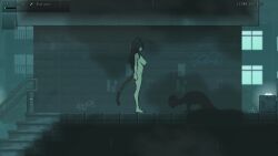 1girl animal_ears animated bad_tag black_hair breasts cat_ears cat_girl cat_tail completely_nude cum cum_in_pussy feet fog ghost grabbing_another&#039;s_breast graffiti groping helmet kosmic91 kotone_(vivid_dead) large_breasts missionary nude open_mouth rain rape sex sound spread_legs tagme tail vaginal video vivid_dead