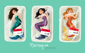 Rule 34 | 3girls, aqua background, bare shoulders, black hair, blonde hair, brown hair, commentary, dawoon, earrings, english commentary, full body, jewelry, k-pop, lizzy (after school), long hair, looking at another, looking at viewer, lying, mermaid, monster girl, multiple girls, nana (after school), necklace, on back, orange caramel, raina (after school), real life, smile, tumblr username