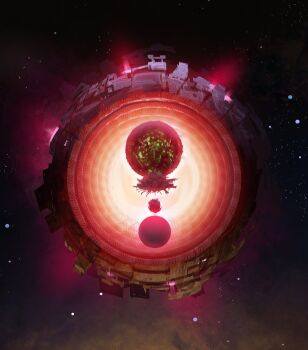 absurdres alien ankh_of_the_triarch architecture armor artificial_eye attack_moon_(wh40k) building castle city cityscape commentary english_commentary fangs fire floating_castle floating_city floating_island fortress glowing glowing_eye glowing_windows gothic_architecture green_eyes highres imperial_fists imperium_of_man leagues_of_votann mechanical_eye megastructure military_vehicle moon navis_imperialis necron no_humans one-eyed orc ork_(warhammer) phalanx_(warhammer_40k) planet planet_eater_(wh40k) scenery science_fiction skull sky space space_station spacecraft spire star_(sky) starry_sky thefearmaster tower tusks warhammer_40k world_engine_(wh40k)