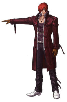 1boy iori_yagami male_focus male_hand the_king_of_fighters the_king_of_fighters_xiv yagami_iori