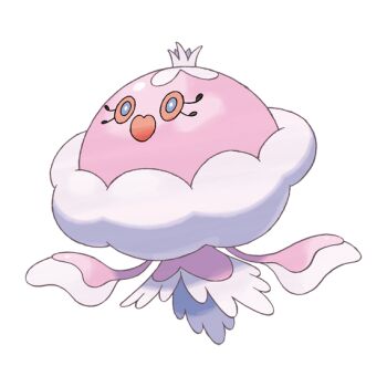 Rule 34 | animal focus, artist request, blue eyes, bright pupils, colored sclera, eyelashes, full body, gen 5 pokemon, jellicent, jellicent (female), jellyfish, nintendo, no humans, official art, pokemon, pokemon (creature), pokemon bw, pokemon focus, red sclera, solo, third-party source, transparent background, white pupils