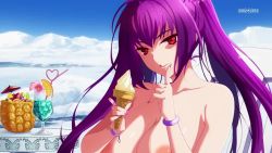 3boys 6+girls animated anime_screenshot asclepius_(fate) ashiya_douman_(fate) bag black_gloves black_hair black_headwear blonde_hair blue_hair blush_stickers bouncing_breasts bracelet breasts closed_eyes collarbone colored_skin completely_nude earrings eating fate/grand_order fate_(series) flat_cap flower food gareth_(fate) gareth_(swimsuit_saber)_(fate) geirskogul_(fate) gloves gradient_hair grey_skin hair_flower hair_ornament hat hildr_(fate) hildr_(swimsuit_assassin)_(fate) hood horns huge_breasts ibuki_douji_(fate) ibuki_douji_(swimsuit_berserker)_(fate) ice_cream ice_cream_cone jacket jewelry lady_avalon_(fate) large_breasts licking_lips lips looking_at_viewer magatama magatama_earrings magatama_necklace merlin_(fate/prototype) monster_girl multicolored_gloves multicolored_hair multiple_boys multiple_girls nail_polish navel necklace nipples nude nude_filter olrun_(fate) oni oni_horns open_mouth ortlinde_(fate) ortlinde_(swimsuit_assassin)_(fate) outstretched_arms pink_eyes pink_hair pink_nails pointy_ears pussy red_eyes rindr_(fate) scathach_(fate) scathach_skadi_(fate) scathach_skadi_(swimsuit_ruler)_(fate) short_hair short_hair_with_long_locks sidelocks sitting small_breasts smile sound standing stomach streaked_hair thighlet thighs third-party_edit thrud_(fate) thrud_(swimsuit_assassin)_(fate) tongue tongue_out twintails umbrella underboob utsumi_erice utsumi_erice_(swimsuit_avenger) valkyrie_(fate) video water white_hair white_jacket wu_zetian_(fate) wu_zetian_(swimsuit_caster)_(fate) yan_qing_(fate) yellow_gloves