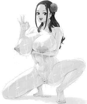 1girl bikini breasts cleavage highres huge_breasts kding large_breasts long_hair one_piece solo swimsuit viola_(one_piece)