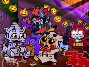 Rule 34 | cosplay, digimon, gammamon, gatchmon, gen 1 pokemon, gen 7 pokemon, jibanyan, mimikyu, mimikyu (cosplay), nintendo, pikachu, pokemon, youkai watch