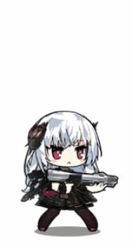 animated animated_gif black_dress black_pantyhose black_scarf choker dress food full_body girls&#039;_frontline gun hair_ornament high_heels holding holding_gun holding_plate holding_weapon lace lace-trimmed_dress lace-trimmed_sleeves lace_trim long_hair lowres muzzle_device official_alternate_costume official_art pantyhose plate prototype_design pumps red_footwear rifle-caliber_handgun rifle-caliber_pistol saru scarf silver_hair simple_background solo tagme thunder_(black_swan&#039;s_dream)_(girls&#039;_frontline) thunder_(girls&#039;_frontline) triple_action triple_action_thunder weapon white_background