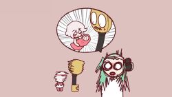 a.b.a aftersex against_railing animated audible_music baby bags_under_eyes baiken bandages bed black_gloves blonde_hair blue_eyes brown_hair character_request closed_eyes closed_mouth crying delusional dorkdragoon drinking_straw elphelt_valentine eyepatch fingerless_gloves giovanna_(guilty_gear) gloves green_hair guilty_gear guilty_gear_strive hairband hat heart hug i-no imagining jack-o'_valentine key key_in_head looking_at_another may_(guilty_gear) millia_rage music nodding o_o object_through_head paracelsus_(guilty_gear) pink_background railing red_hair short_hair simple_background smile smoking sound speech_bubble spiked_headband spikes spinning_head standing stitched_mouth stitches sweat sweatdrop tagme video wedding