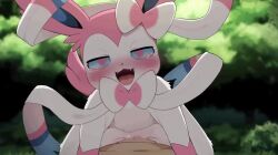 1boy 1girl animated audible_internal_cumshot bestiality blush cowgirl_position cringe_delusional_ship cum cum_in_pussy dagasi gen_6_pokemon girl_on_top happy_sex heart heart-shaped_pupils looking_at_viewer mind_break moaning molestation nintendo nonconsensual nude open_mouth outdoors penis pervert pokemon pokemon_(creature) pokephilia pov public_indecency rape saliva sex smile sound sound_effects straddling sylveon symbol-shaped_pupils third-party_edit vaginal video