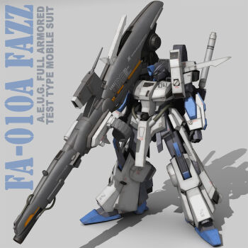 3d aeug anaheim_electronics beam_cannon cable character_name commentary_request english_text fazz_(gundam) gundam gundam_sentinel highres machinery mecha mecha_focus mobile_suit no_humans realistic robot roundel science_fiction shadow shoulder_cannon tomholy
