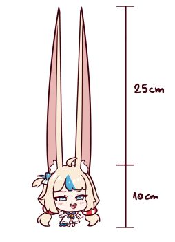 Rule 34 | 1girl, animal ears, blonde hair, blue eyes, blue hair, cat ears, chibi, comically large ears, dress, fins, fish girl, fish tail, highres, indie virtual youtuber, long hair, looking at viewer, low twintails, multicolored hair, sameko saba, sleeveless, sleeveless dress, solo, streaked hair, tail, teeth, twintails, upper teeth only, very long ears, very long hair, virtual youtuber, white dress, zetta 05