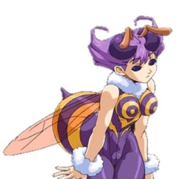 Rule 34 | 1girl, bodysuit, breasts, darkstalkers, groin, large breasts, official art, q-bee, source request, wings