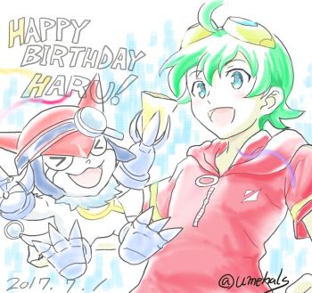 appmon digimon digimon_universe:_appli_monsters gatchmon highres shinkai_haru tagme