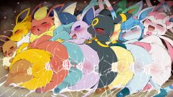 6+boys @_@ ahegao anal animal_sexualization aroused ass bar_censor bestiality blush boy_sandwich censored clenched_teeth closed_eyes cum cum_in_ass dagasi eevee espeon evolutionary_line flareon furry furry_male furry_with_furry gen_1_pokemon gen_2_pokemon gen_4_pokemon gen_6_pokemon glaceon group_sex heart heart-shaped_pupils highres jolteon leafeon love_train mating_(animal) multiple_boys nintendo no_humans open_mouth orgy penetration_while_penetrated perineum pokemon pokemon_(creature) sandwiched sex sex_from_behind sylveon symbol-shaped_pupils tears teeth testicles umbreon vaporeon yaoi