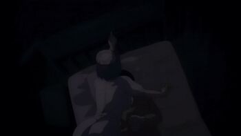 1boy 1girl 2021 angry animated animated_gif awestruck bed blue_eyes blue_hair blush bouncing bouncing_breasts bouncing_penis breasts brown_eyes censored clothes_pull embarrassed erection gloves hat hospital hospital_bed huge_breasts jiggle large_breasts light light_switch male_virgin mosaic_censoring nurse nurse_cap pale_skin pants pants_pull penis rubber_gloves sakusei_byoutou short_sleeves surprised swaying bouncing_breasts tachibana_(sakusei_byoutou) testicles turning_on_light virgin_male