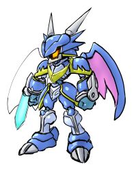 Rule 34 | armor, digimon, dragon, medarot, medarot (robot), original, sword, ulforcev-dramon, weapon, wings