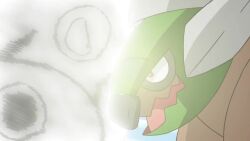 animated attack bertha_(pokemon) blue_sky claws day earthquake gen_4_pokemon hippowdon iwane_masaaki jumping looking_at_another nintendo pain pokemon pokemon_(anime) pokemon_dppt_(anime) running sky tagme torterra video violence