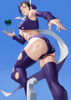 1girl absurdres ass breasts female_focus highres large_breasts merlin_(nanatsu_no_taizai) nanatsu_no_taizai smile solo tagme yellow_eyes yoshio_(55level)