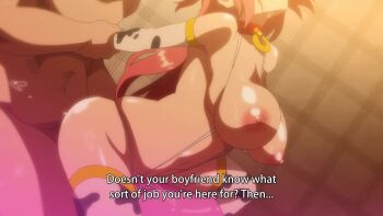 Rule 34 | 1girl, 2boys, ahegao, animal print, animated, anime screenshot, anus, ass, bikini, blue eyes, blush, bouncing breasts, breasts, collar, cow print, cow print bikini, cow print thighhighs, cum, cum in pussy, fucked silly, hairband, huge breasts, ima ria, large breasts, lipstick, long hair, makeup, multiple boys, navel, netorare, nipples, open mouth, orgasm, penis, print bikini, print thighhighs, pussy, pussy juice, saliva, sex, slingshot swimsuit, sweat, swimsuit, tagme, thighhighs, tongue, tongue out, video, yoga ball