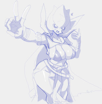 bancholilimon banchou bikini bikini_top_only dclaret delinquent digimon digimon_(creature) flower monster_girl petals plant_girl sukeban