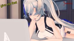 2boys 3d 6+girls ahoge animated artist_name assertive_female barefoot black_hair blonde_hair blue_eyes blue_hair blush body_writing braid breasts brown_hair cellphone chii_aruel computer covering_another's_mouth ephnel erwin_arclight feet fighting foot_on_another's_face green_eyes haru_estia hetero hitting humiliation indoors iris_yuma jin_seipatsu laptop lee_nabi lily_bloomerchen long_hair marker mikumikudance_(medium) multicolored_hair multiple_boys multiple_girls o_o on_floor phone pink_hair purple_eyes red_eyes restrained sgpfull side_ponytail sidelocks silver_hair single_braid sitting sitting_on_face sitting_on_person smartphone soulworker stella_unibell straddling streaked_hair subtitled taking_picture twintails underwear video