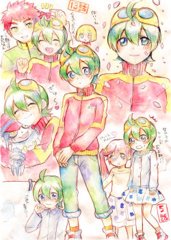 Rule 34 | appmon, digimon, digimon universe: appli monsters, gatchmon, highres, karan eri, kashiki ai, ozora yujin, shinkai haru, tagme